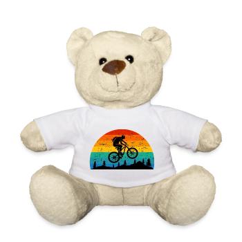 Mountainbike bunte Sonne Fahrrad, bike, outdoor - Teddy - Weiß - Vorne