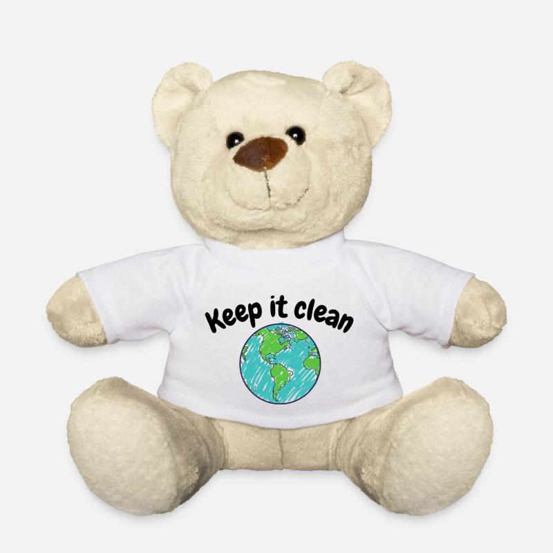 Coal Phase-Out Climate Change Coal Protest - Teddy Bear - white
