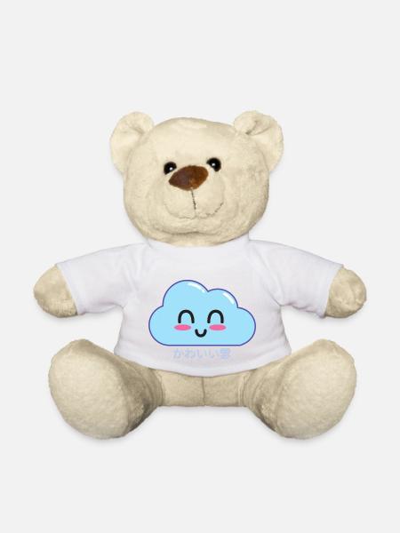 Kawaii Wolken - Teddy - Weiß