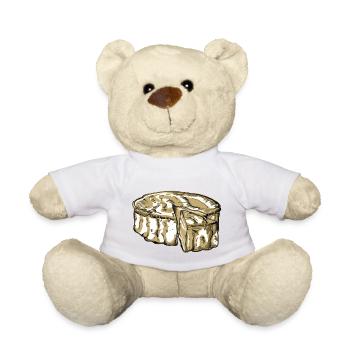 camembert - Teddy Bear - white - Front
