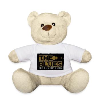 the blues - Teddy Bear - white - Front