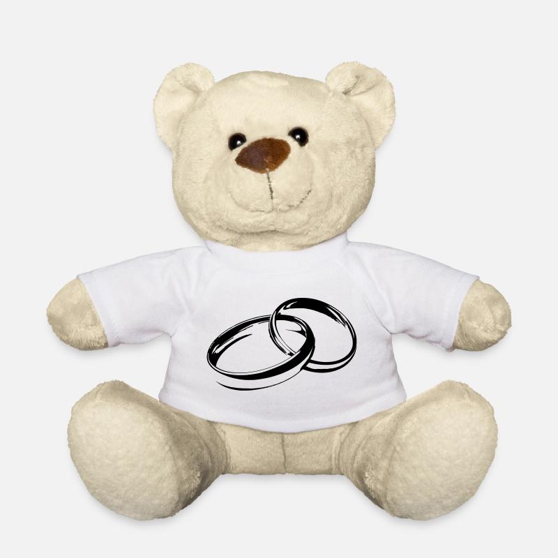 Alliances Bagues de mariage Bagues de mariage - Nounours - blanc