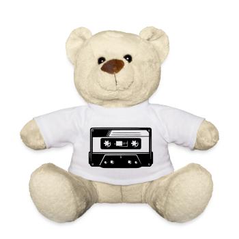 Kassette - Teddy - Weiß - Vorne