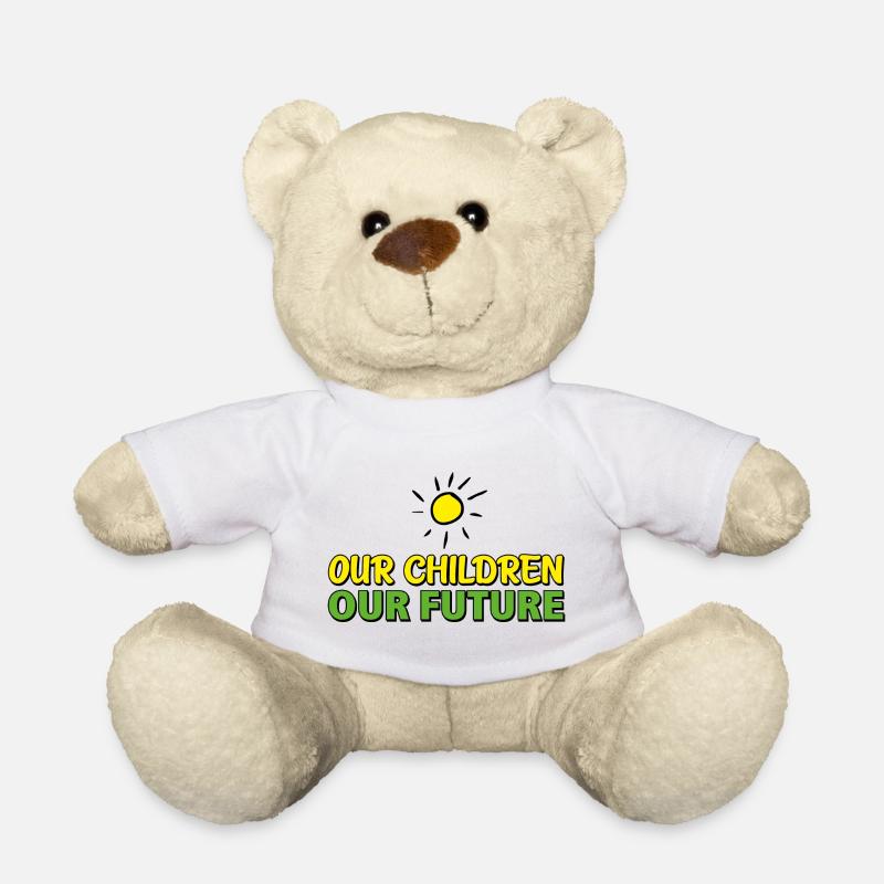 our children our future - Nounours - blanc