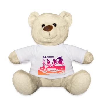 bmx race race racer - Teddy - Weiß - Vorne