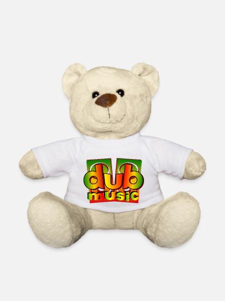 dub music reggae - Teddy - Weiß