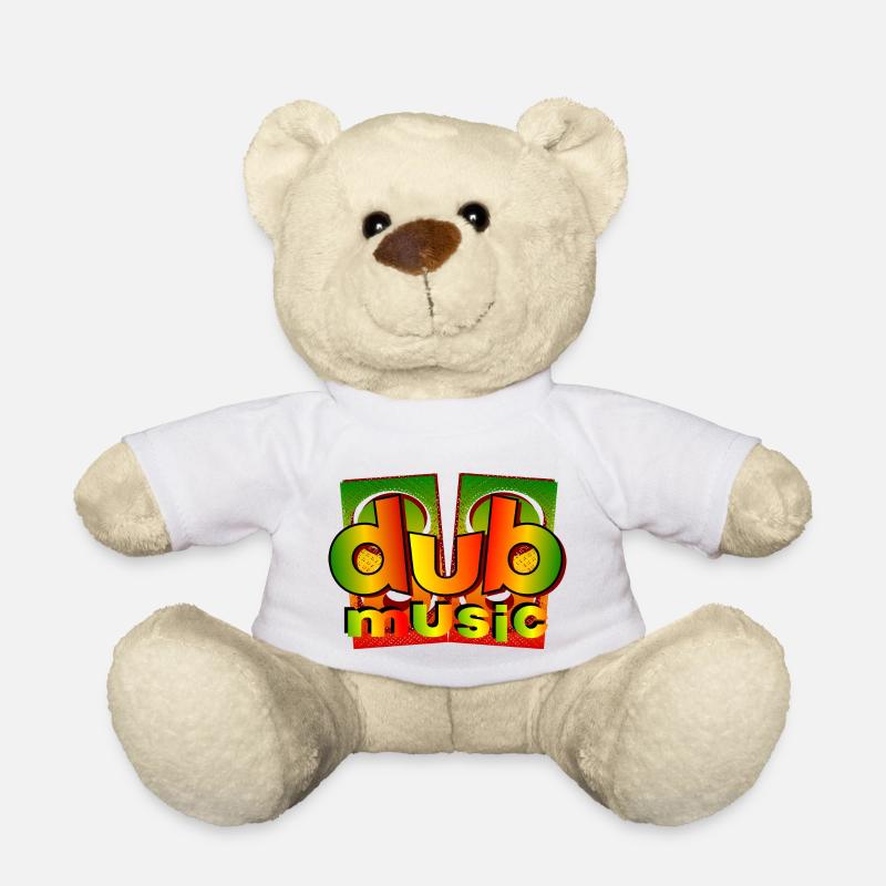 dub music reggae - Teddy - Weiß