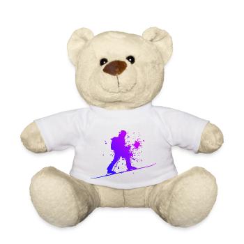 Ski Tour Ski De randonnée Ski Tour Ski Mounta homme - Nounours - blanc - Devant