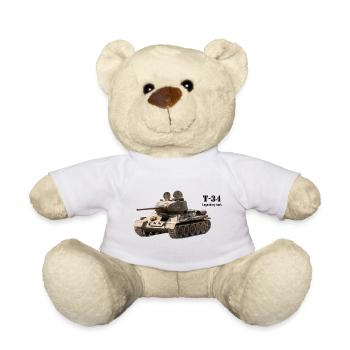 Panzer - Teddy - Weiß - Vorne