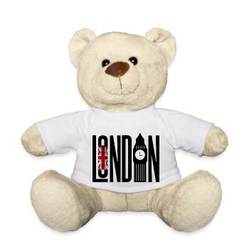 London. - Nounours - blanc - Devant