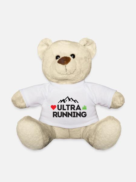 Ultra Running – Mon amour - Nounours - blanc