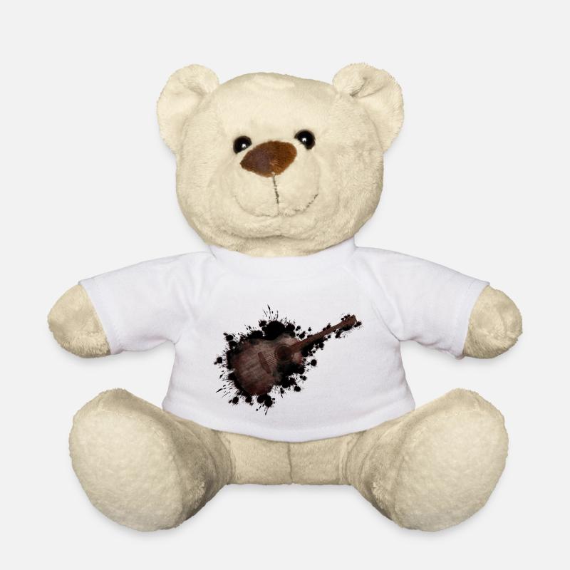 Guitare - Nounours - blanc
