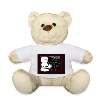 Les amoureuses - Nounours - blanc - Devant