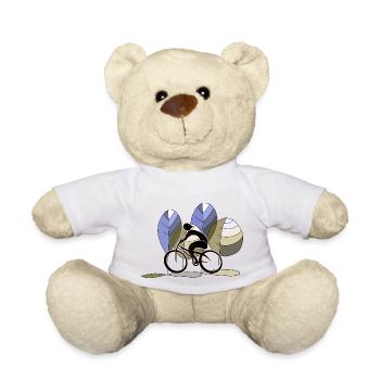 Radfahrer - Teddy - Weiß - Vorne