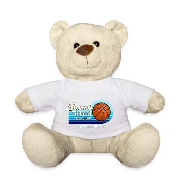 Suomi Finlande Basket-ball - Nounours - blanc - Devant