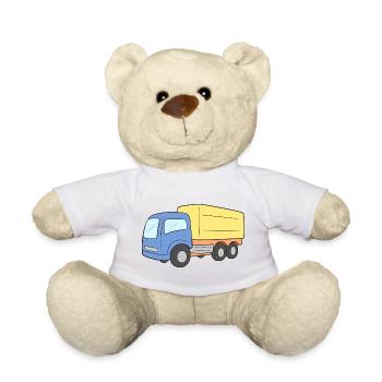 Lastwagen LKW Truck - Teddy - Weiß - Vorne