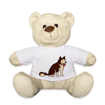 Husky - Teddy - Weiß - Vorne
