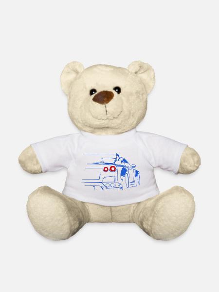 voiture course drift tuning - Nounours - blanc