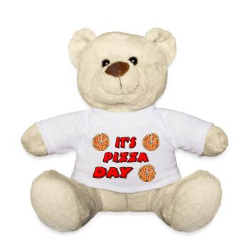 Pizza - Teddy - Weiß - Vorne
