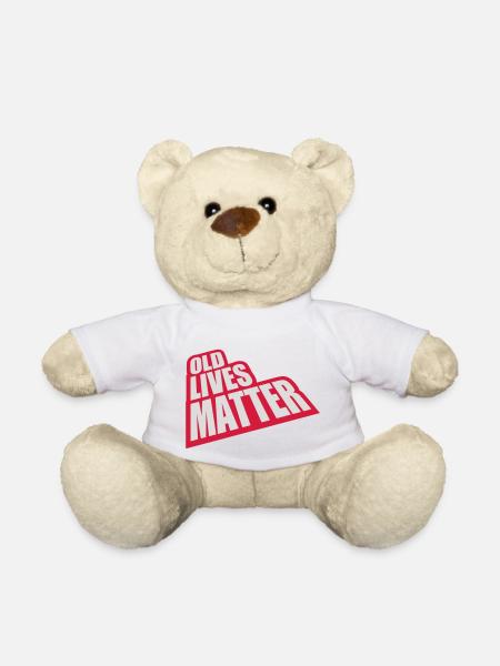 old lives matter Zitat - Teddy - Weiß