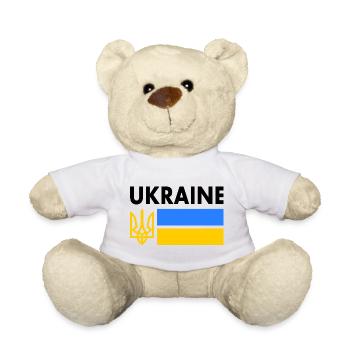 Ukraine - Teddy - Weiß - Vorne