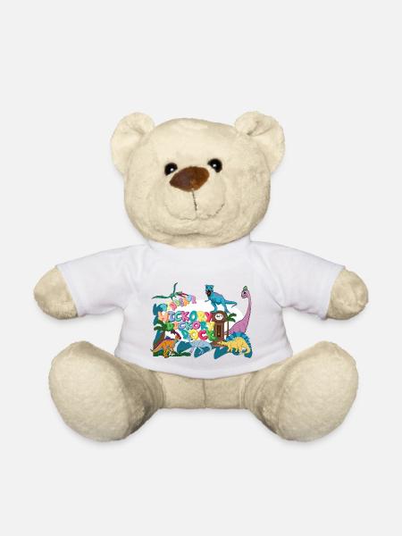 Hickory Dickory Dino - Teddy - Weiß