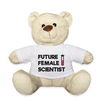 Zukünftige Wissenschaftlerin - Teddy - Weiß - Vorne