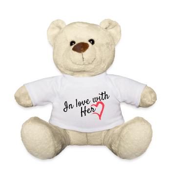 Dear partner look - Teddy Bear - white - Front