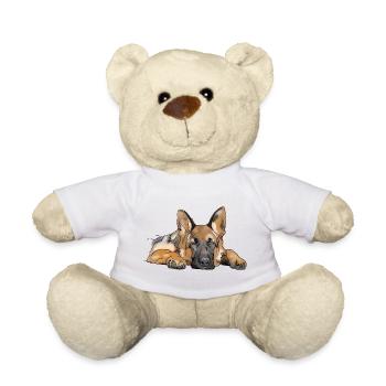 Sheepdog - Teddy Bear - white - Front