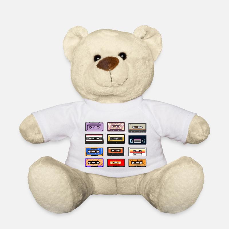 Classic cassette übersicht - Teddy - Weiß
