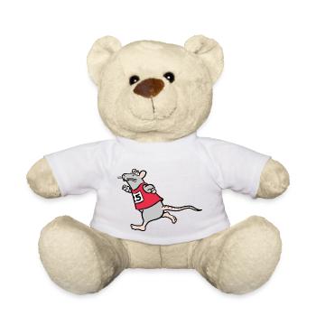 Run Colin, Run! - Teddy Bear - white - Front