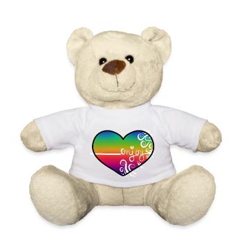 enjoyheart - Nounours - blanc - Devant