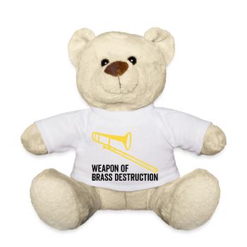 Waffe der Messingvernichtung - Teddy - Weiß - Vorne