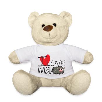 I Love Mäh - Teddy - Weiß - Vorne