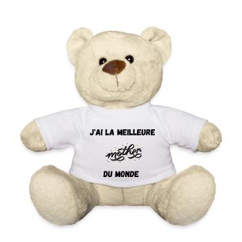 best mom - Nounours - blanc - Devant