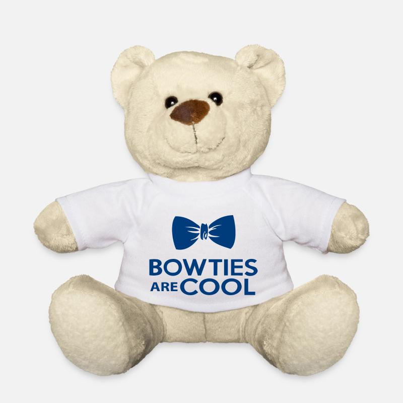 Bowties are cool - Teddy Bear - white