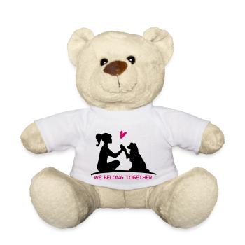 We belong together - Teddy - Weiß - Vorne