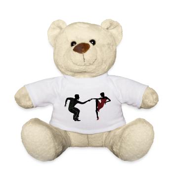 Tanzpaar - Teddy - Weiß - Vorne