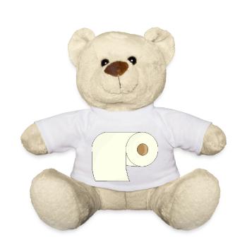 Klopapier - Teddy - Weiß - Vorne