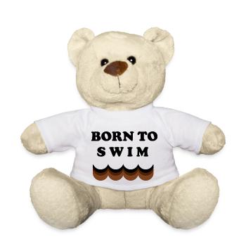 Triathlon Swim Bike Run Marathon - Teddy - Weiß - Vorne
