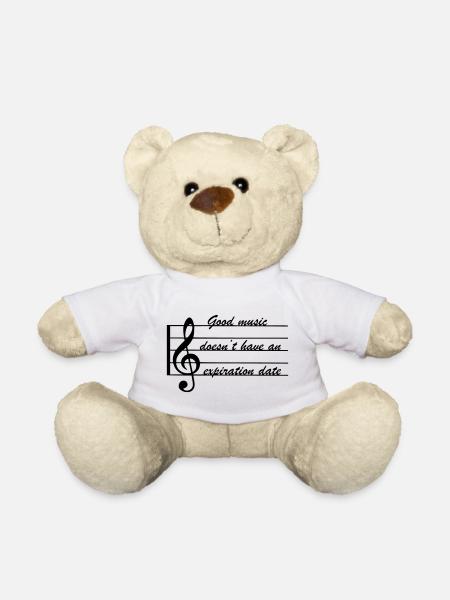 Die Erde hat schöne Musik für diejenigen, die zuhören * - Teddy - Weiß