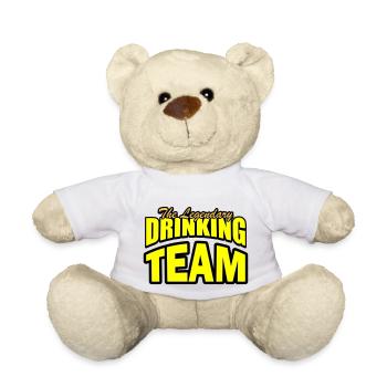 drinking team - Teddy - Weiß - Vorne