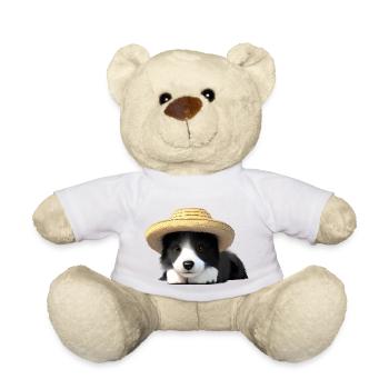 Propriétaires de chiens Border Collie Chiens Amoureux des chiens - Nounours - blanc - Devant