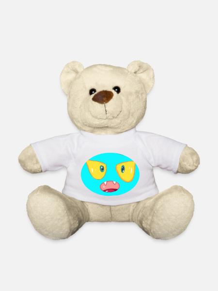 Monster - Teddy - Weiß