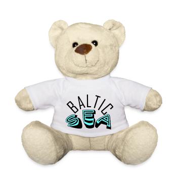 Mer Baltique 1 - Nounours - blanc - Devant
