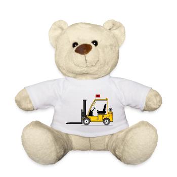 Stapler Albanien Flagge - Teddy - Weiß - Vorne
