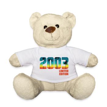 Vintage 2003 Limited Edition 20th Birthday - Nounours - blanc - Devant
