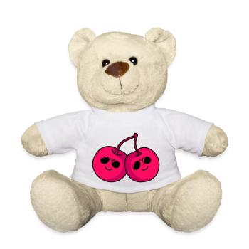 kirschen cool - Teddy - Weiß - Vorne