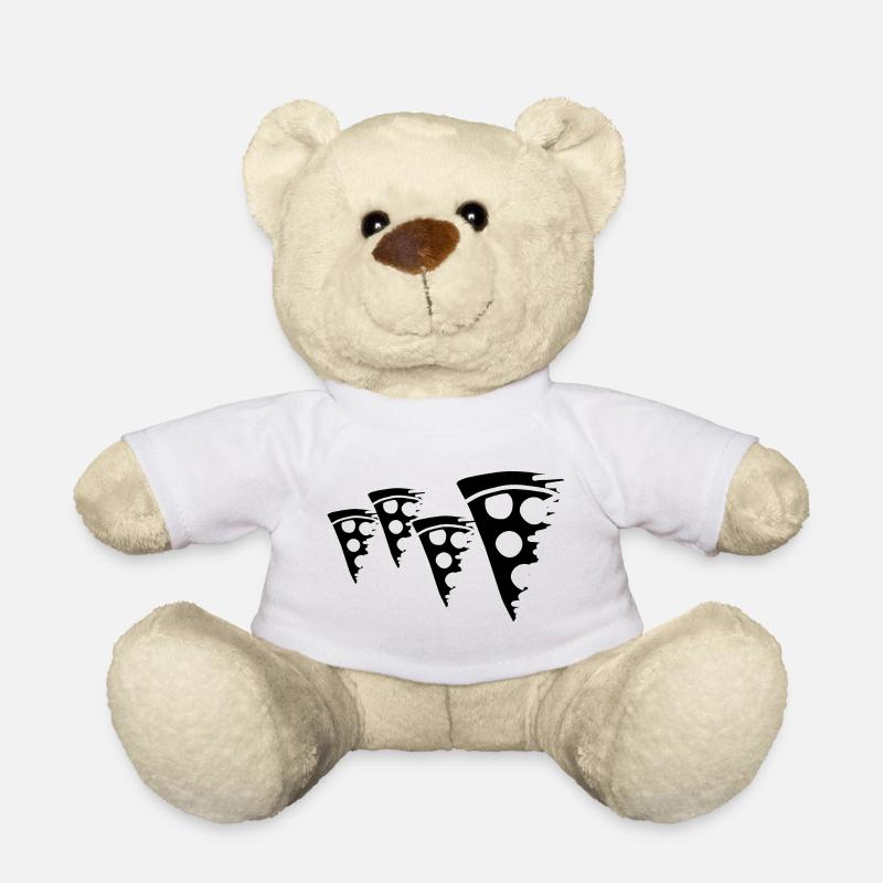 Pizza - Teddy - Weiß