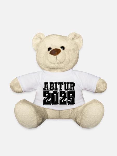 Abitur 2025 - Teddy - Weiß